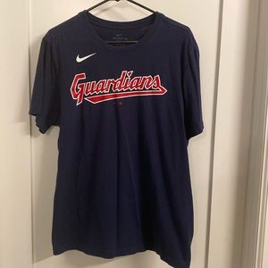 Shane Bieber Cleveland Guardians NIKE T-Shirt